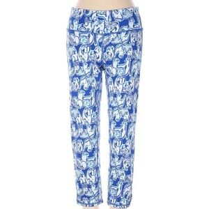 Lily Pulitzer luxletic XS blue elephant print leggings
